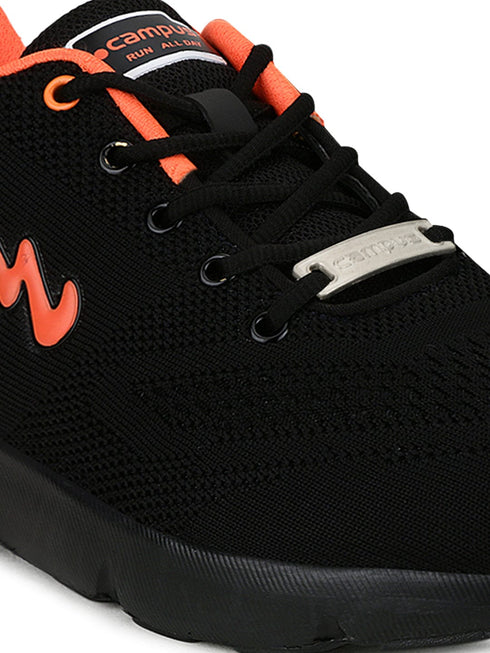 FLYING FURY Black Men's Casual Shoes